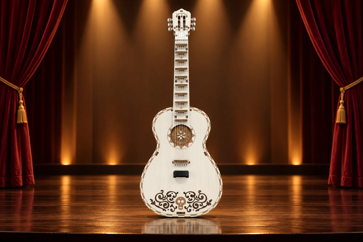 Maquette en bois - La guitare acoustique