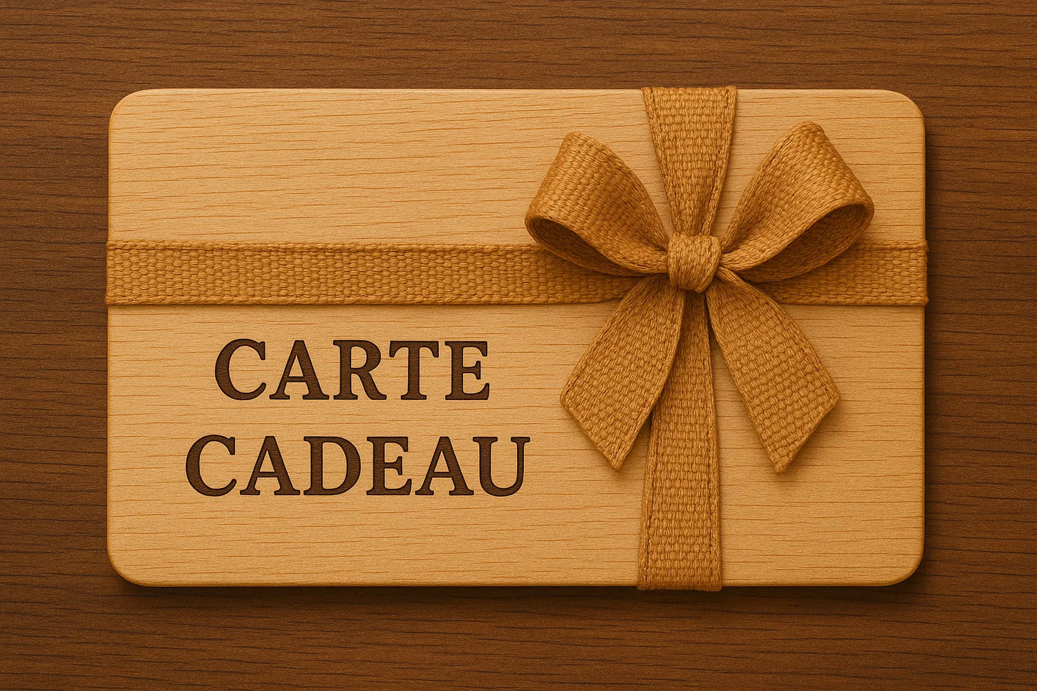 Bois & Maquettes Carte Cadeau