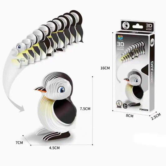 Maquette en bois - Petit manchot