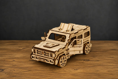 Maquette en bois - 4x4