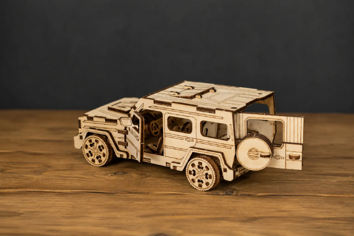 Maquette en bois - 4x4