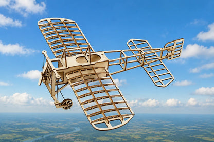 Maquette en bois - Avion Blériot