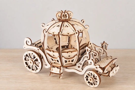 Maquette en bois - Carrosse citrouille