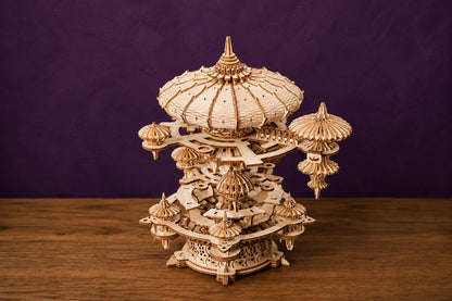 Maquette en bois - Château dans le ciel