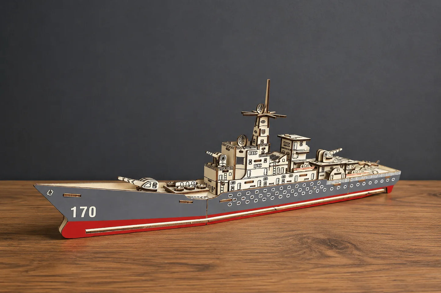 Maquette en bois - Destroyer 170