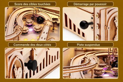 Maquette en bois - Flipper