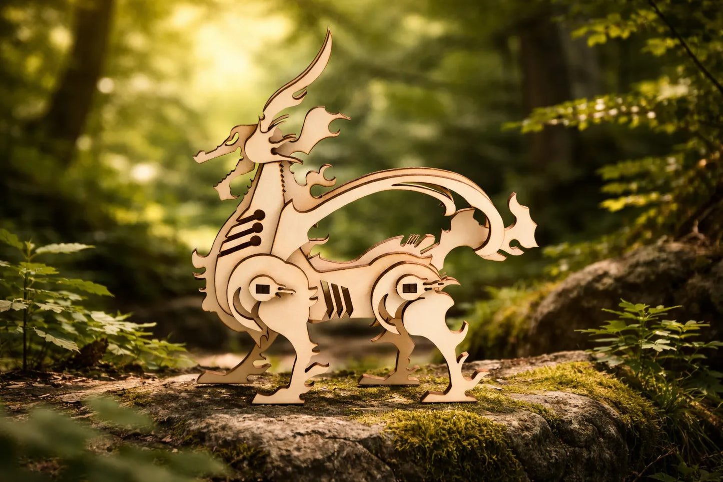 Maquette en bois - Kirin