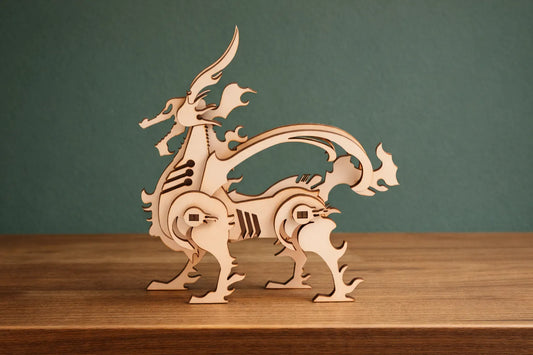 Maquette en bois - Kirin