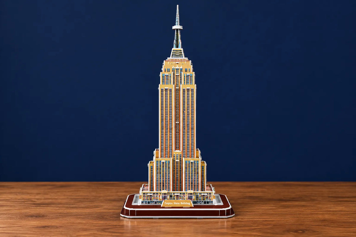 Maquette en bois - L’Empire State Building de New York