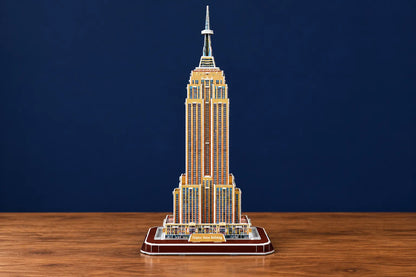 Maquette en bois - L’Empire State Building de New York