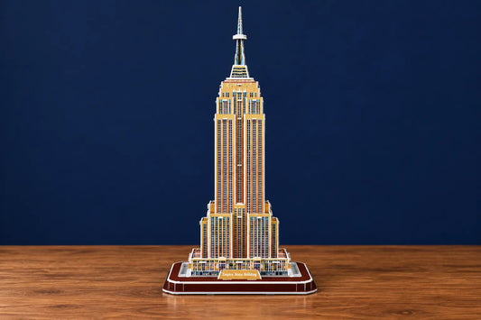Maquette en bois - L’Empire State Building de New York