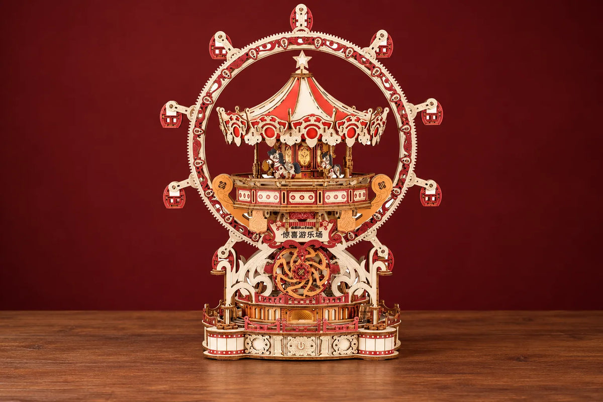 Maquette en bois - La fête foraine musicale