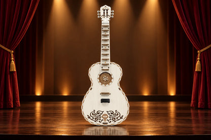Maquette en bois - La guitare acoustique