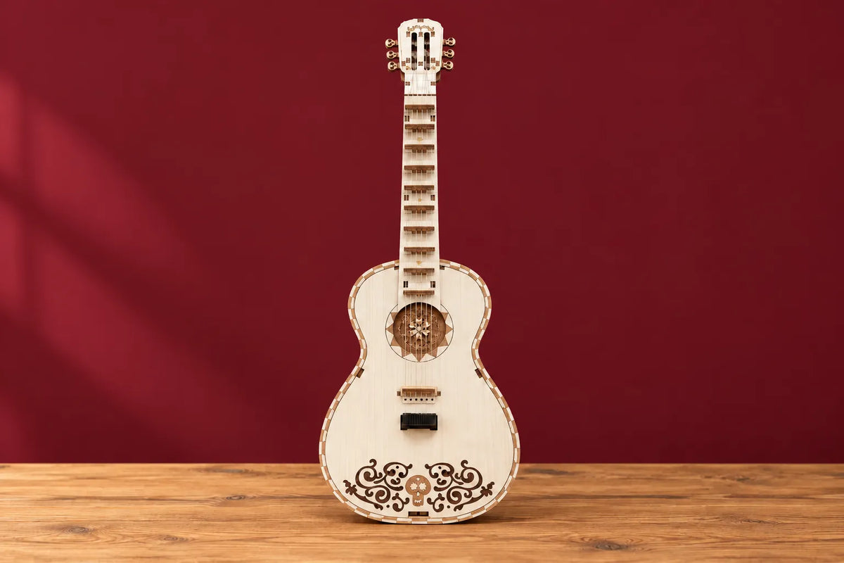 Maquette en bois - La guitare acoustique