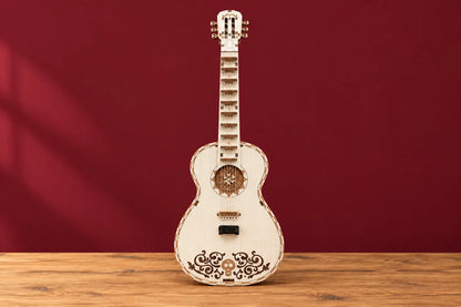 Maquette en bois - La guitare acoustique