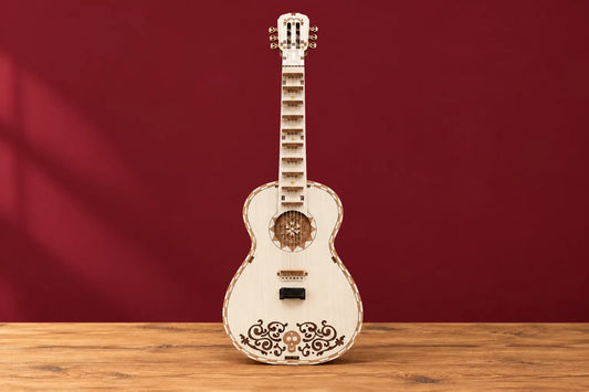 Maquette en bois - La guitare acoustique