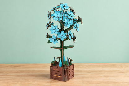 Maquette en bois - La jacinthe