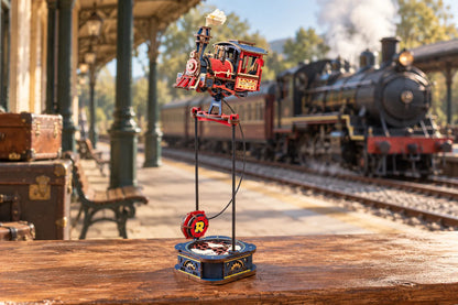 Maquette en bois - La locomotive à balancier