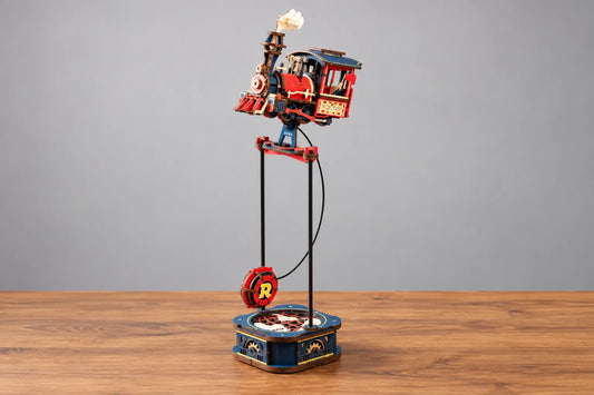 Maquette en bois - La locomotive à balancier