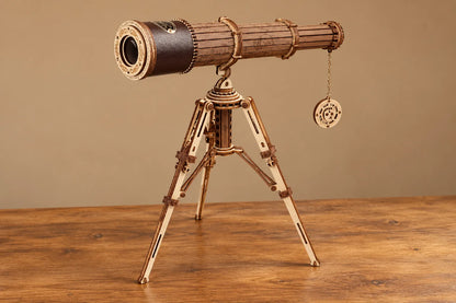 Maquette en bois - La longue-vue des explorateurs