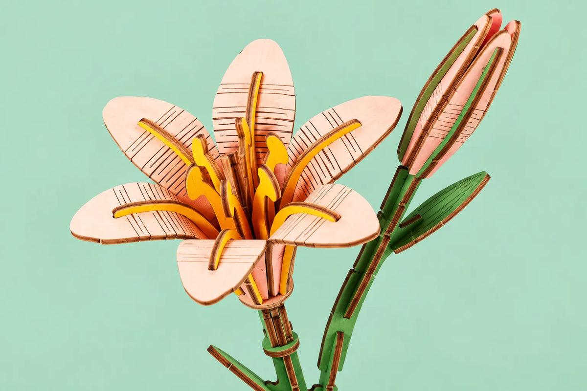 Maquette en bois - La marguerite