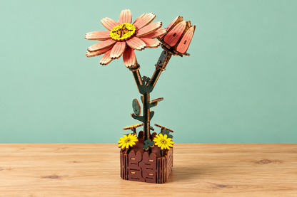 Maquette en bois - La marguerite