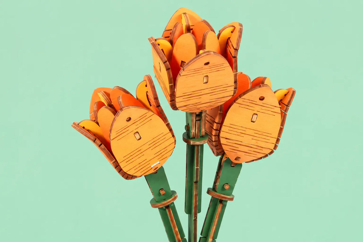 Maquette en bois - La tulipe