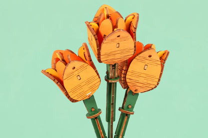 Maquette en bois - La tulipe