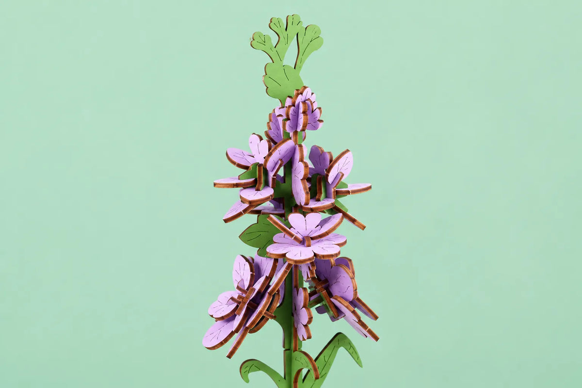 Maquette en bois - La violette