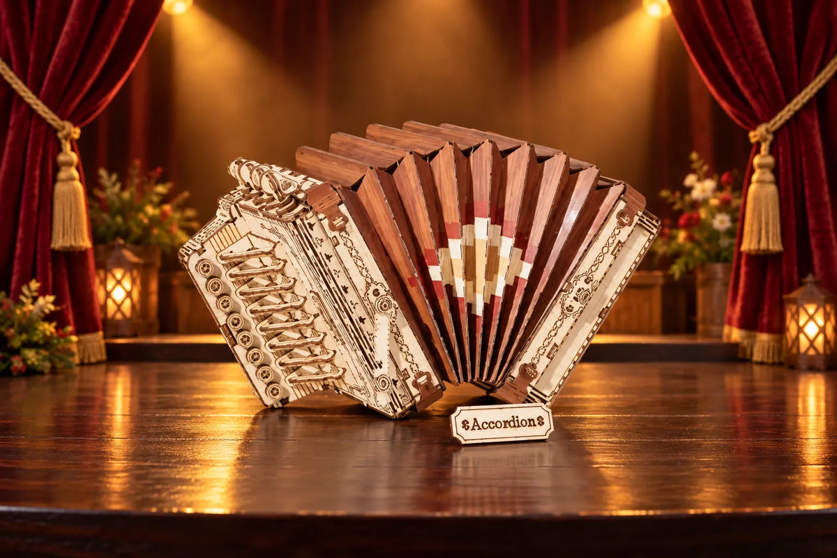 Maquette en bois - L'accordéon