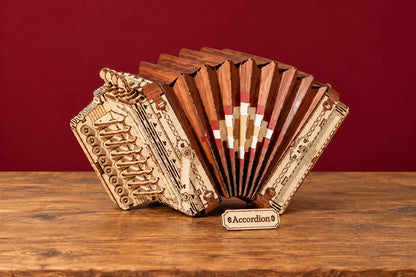Maquette en bois - L'accordéon