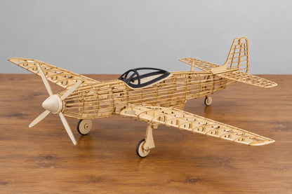 Maquette en bois - Le bel avion vintage