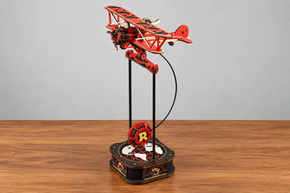 Maquette en bois - Le biplan Gloster Gladiator à balancier