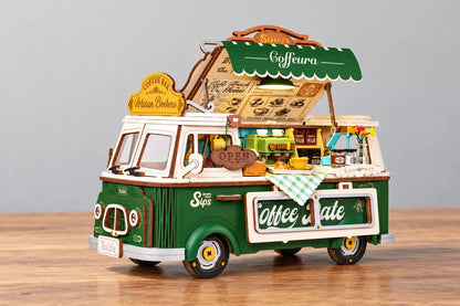 Maquette en bois - Le coffee truck