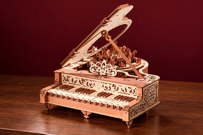 Maquette en bois - Le grand piano à queue fonctionnel