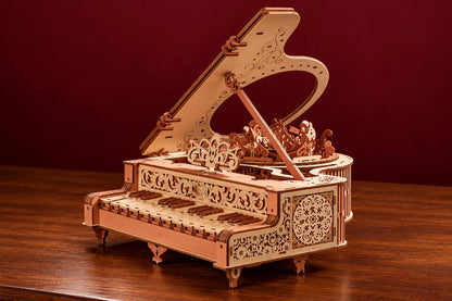 Maquette en bois - Le grand piano à queue fonctionnel