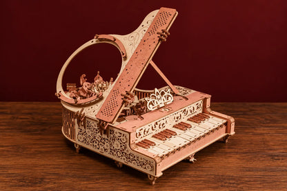 Maquette en bois - Le grand piano à queue fonctionnel