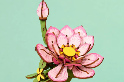 Maquette en bois - Le lotus
