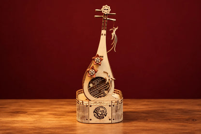 Maquette en bois - Le pipa chinois