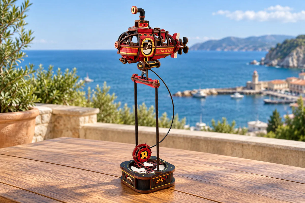 Maquette en bois - Le sous-marin à balancier