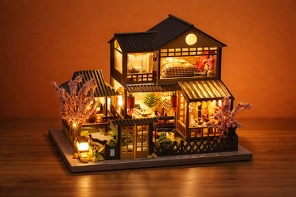 Maquette en bois - Maison à thème, maison japonaise
