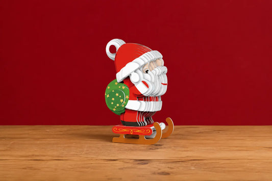 Maquette en bois - Père Noël