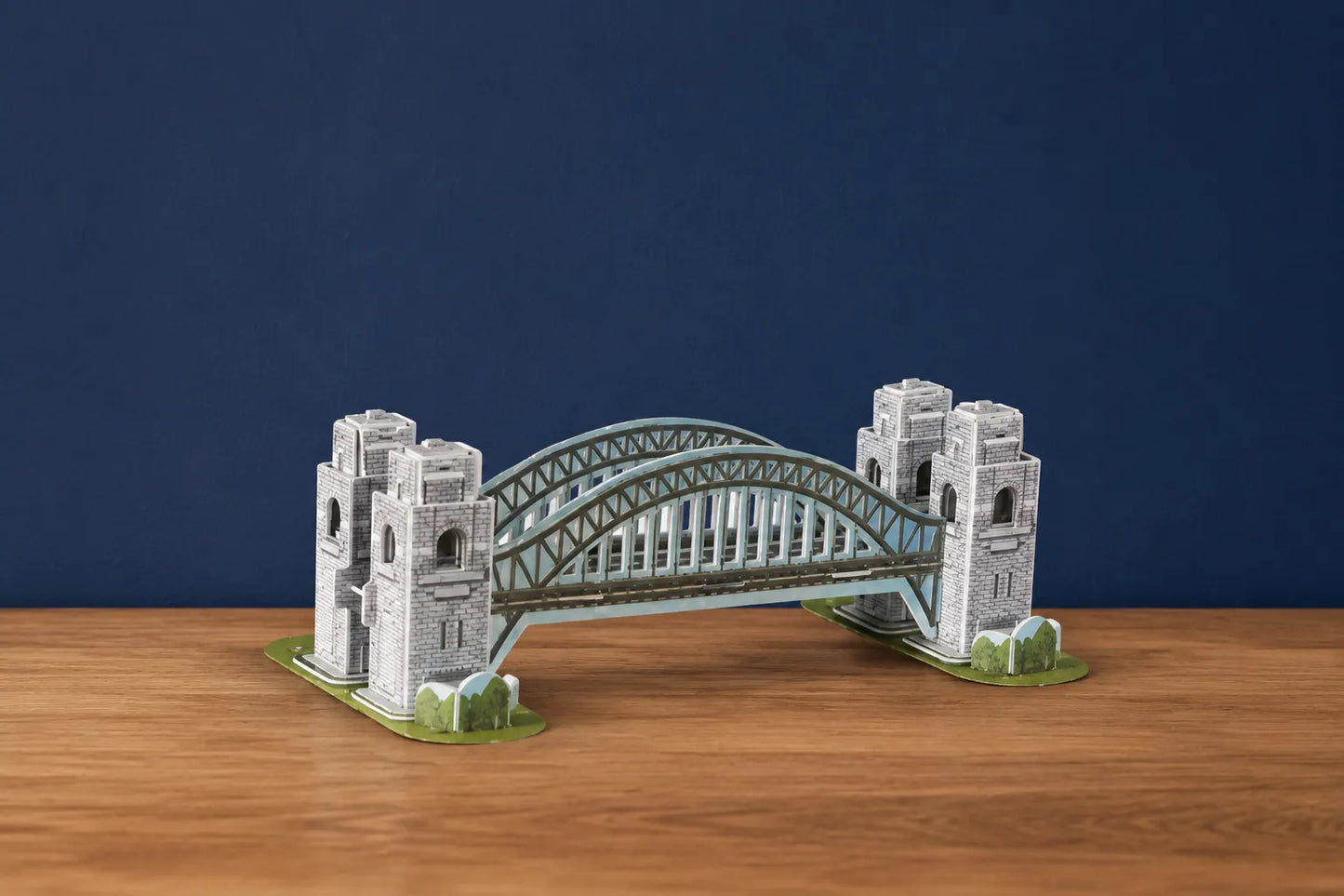 Maquette en bois - Pont de Sydney, Harbour Bridge coloré