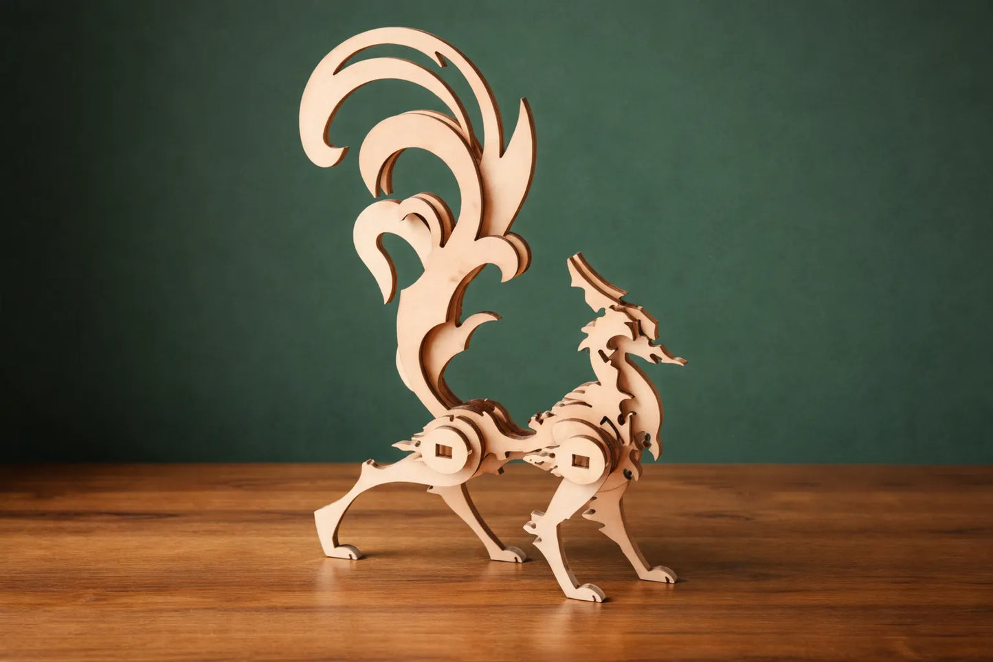 Maquette en bois - Renard