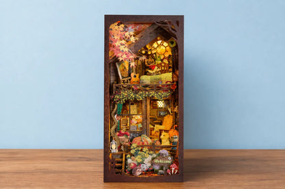 Maquette en bois - Serre-livres, maison des écureuils