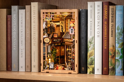 Maquette en bois - Serre-livres, ruelle japonaise