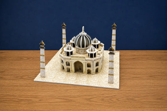 Maquette en bois - Taj Mahal coloré