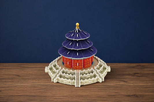 Maquette en bois - Temple du Ciel coloré