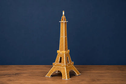 Maquette en bois - Tour Eiffel colorée
